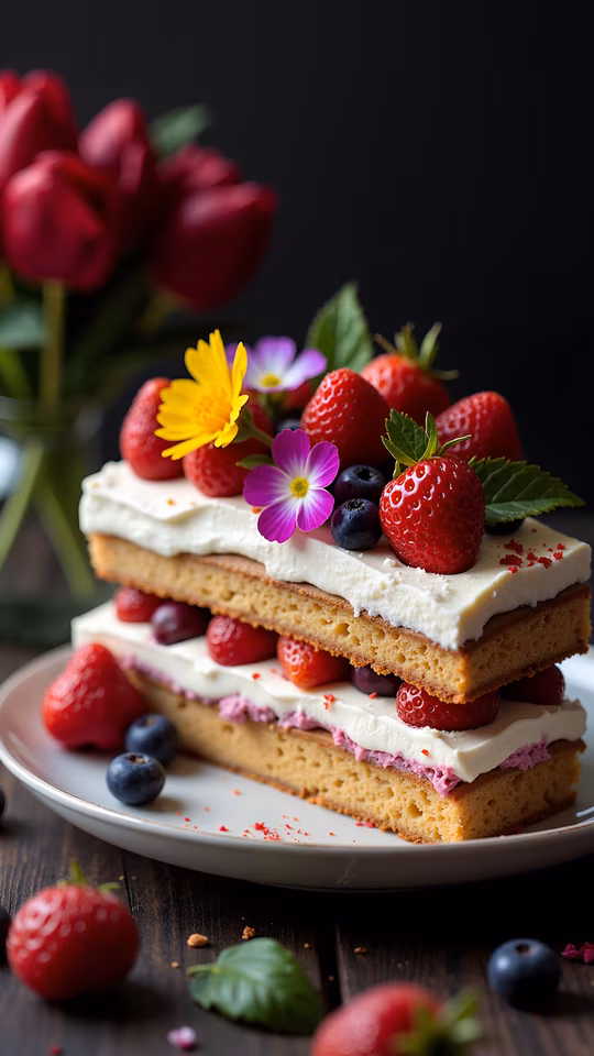 Berry Delightful Cake