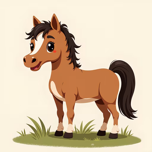 Cartoon Horse