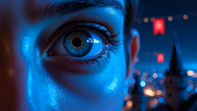 Close-Up Eye Illustration