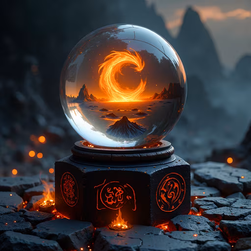 Crystal Ball of Fire