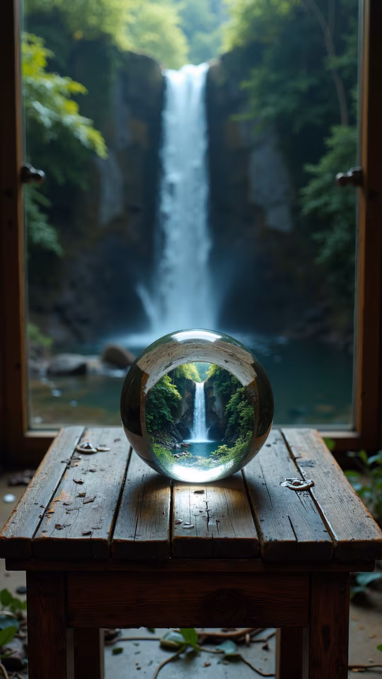 Crystal Ball Reflection