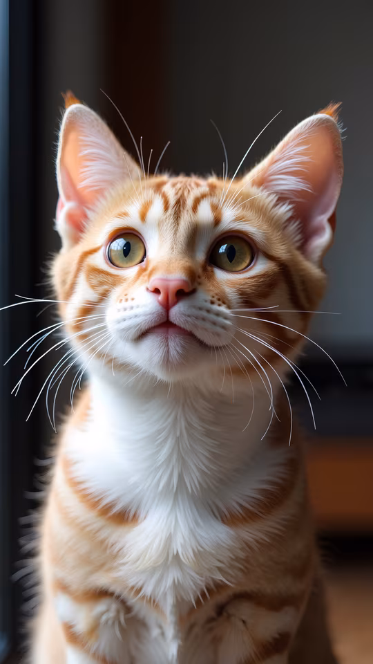Curious Ginger Kitten