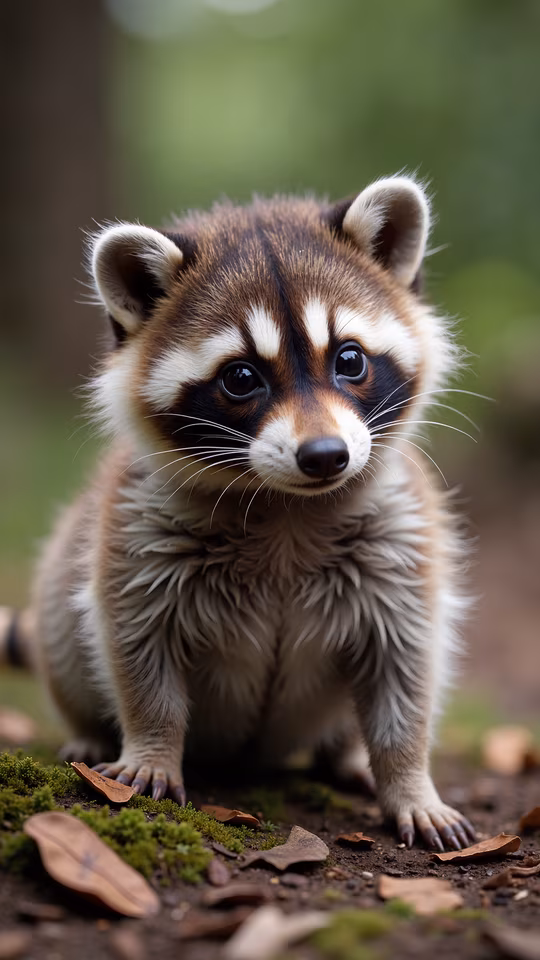 Curious Raccoon