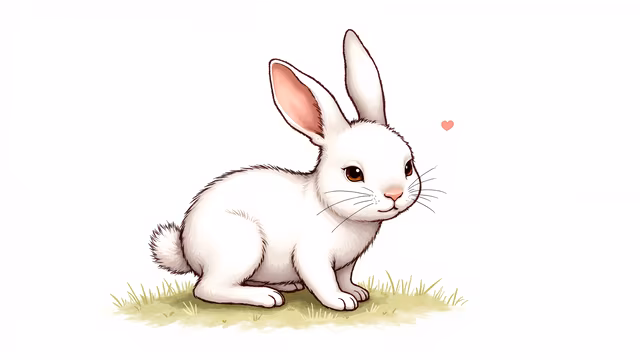 Cute Bunny Illustration