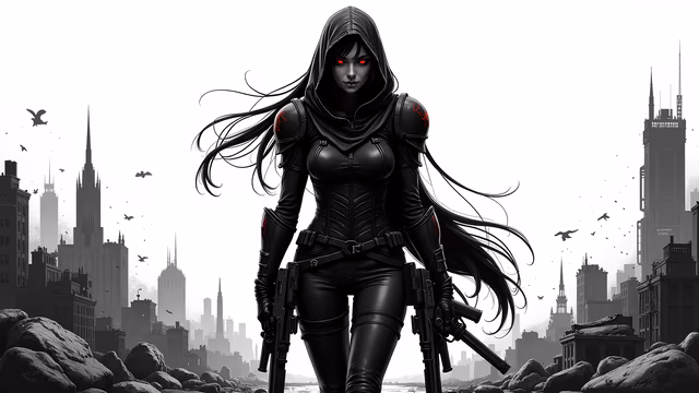 Cyberpunk Assassin