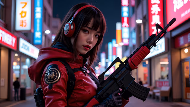 Cyberpunk Warrior