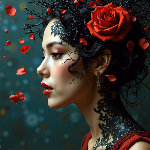 Elegant Gothic Portrait