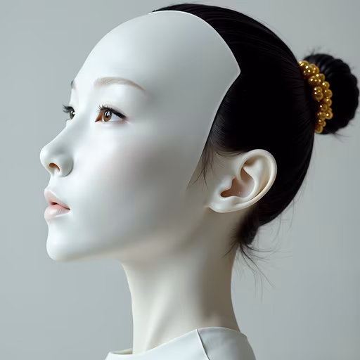 Elegant Profile Illustration