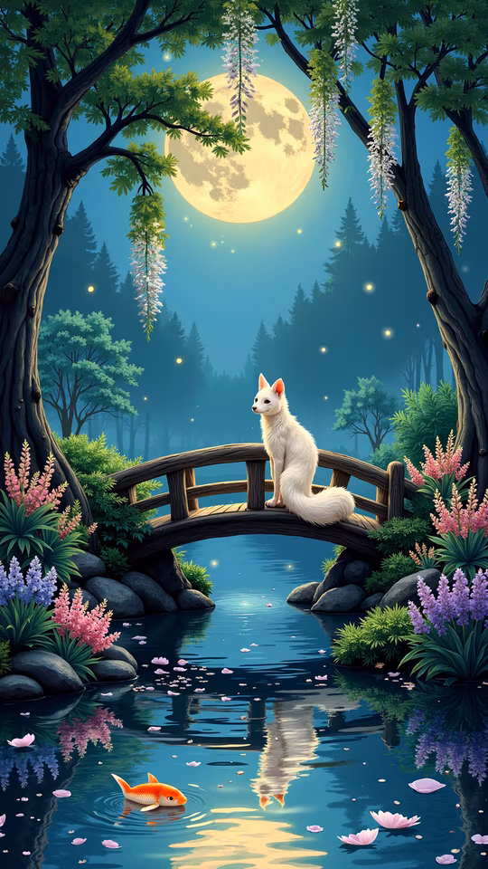 Enchanted Forest Moonlight