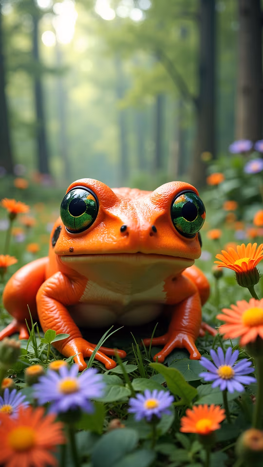 Frog in the Forest