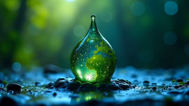 Glass Globe Earth