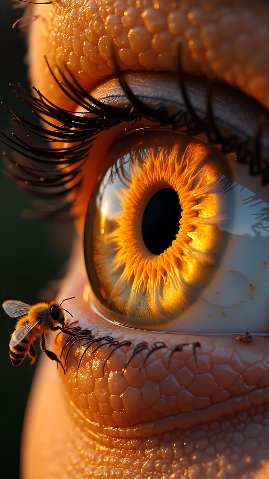 Golden Eye Illustration