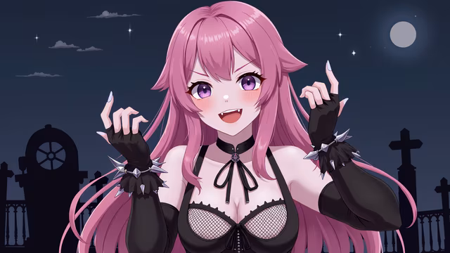 Gothic Lolita Illustration