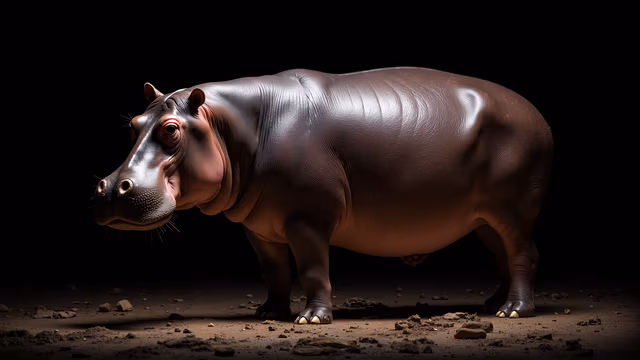 Hippo Illustration