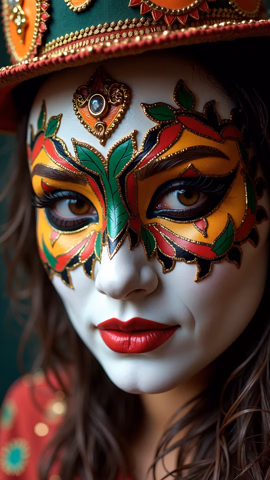 Masquerade Mask Illustration