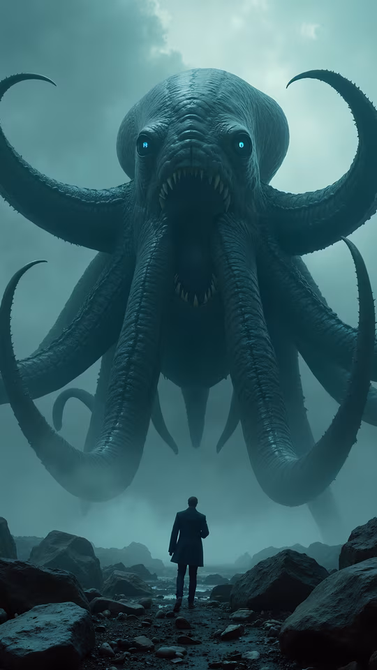 Monstrous Tentacle Encounter