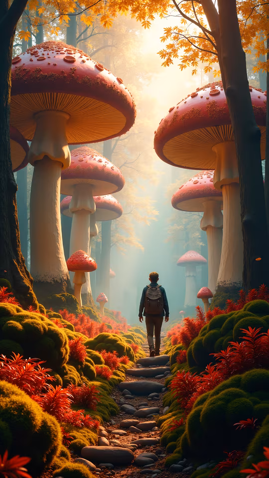 Mystical Forest Path
