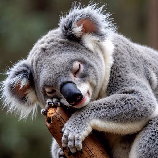 Sleeping Koala