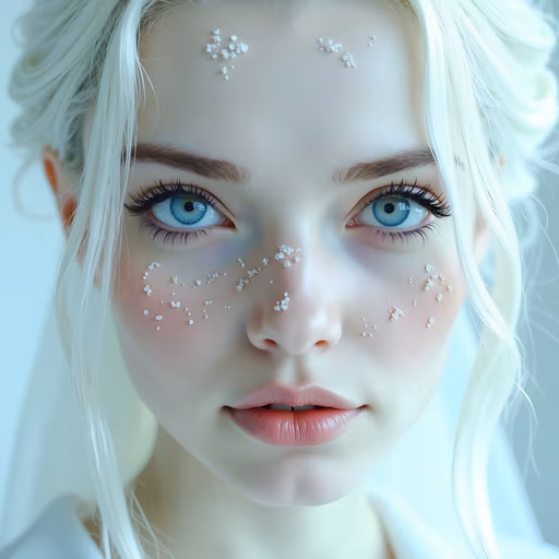 Snowflakes Portrait