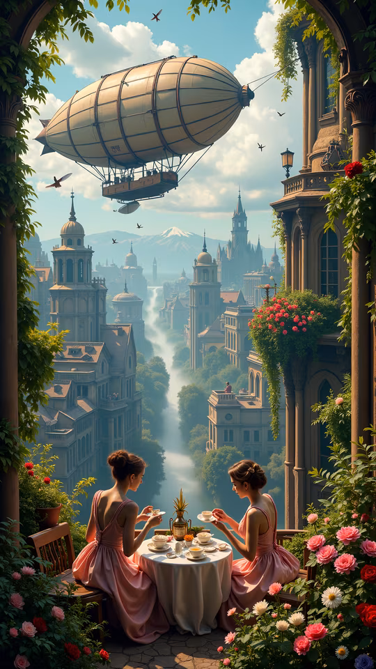 Steampunk Tea Party