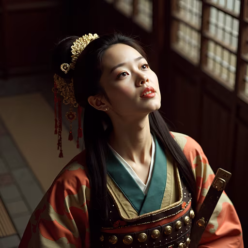 Traditional Kimono Portrait