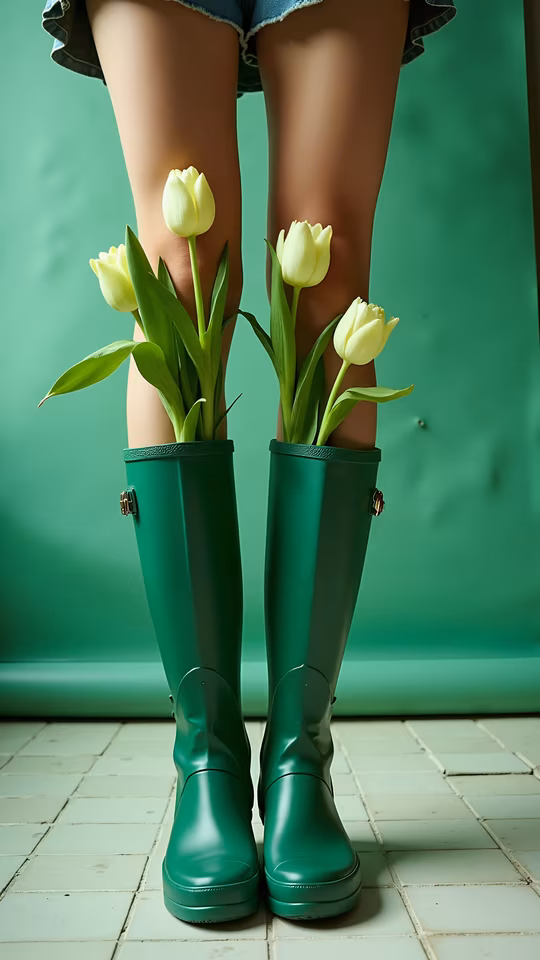 Tulips in Boots
