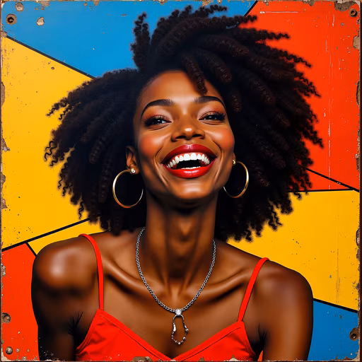 Vibrant Smile Illustration