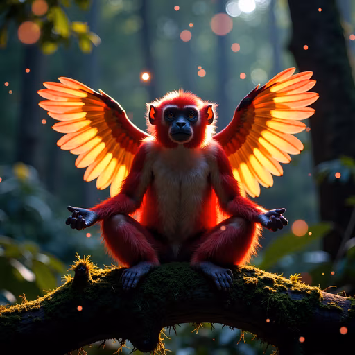 Winged Monkey Meditation