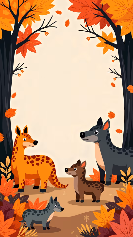 Autumn Forest Illustration