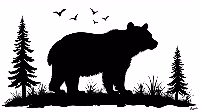 Bear Silhouette