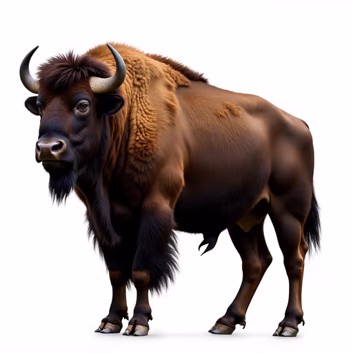 Bison Illustration