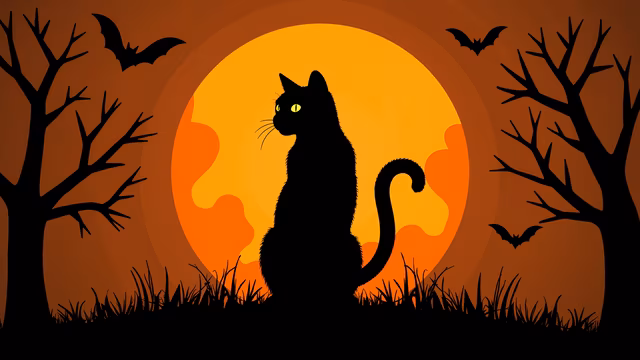 Black Cat Silhouette