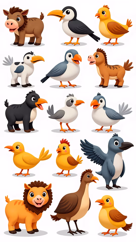 Cartoon Animals Collection