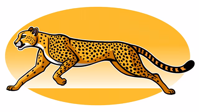 Cartoon Cheetah