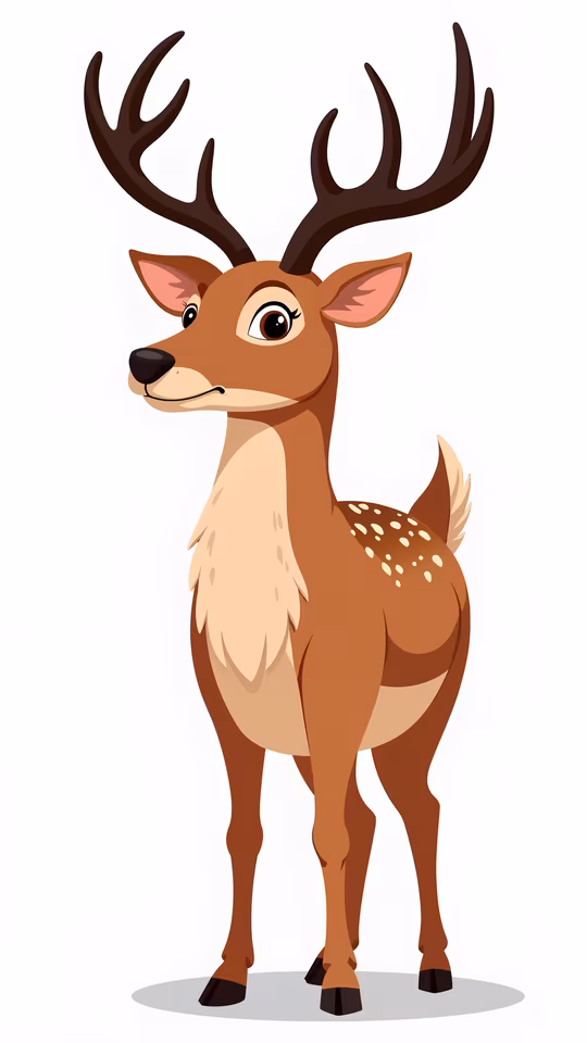 Cartoon Deer