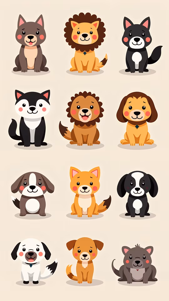 Cartoon Dogs