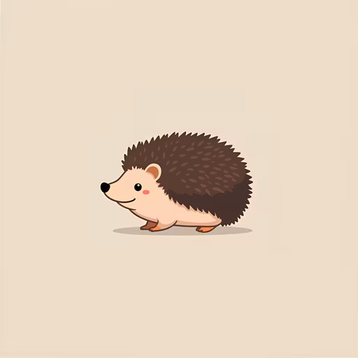 Cartoon Hedgehog