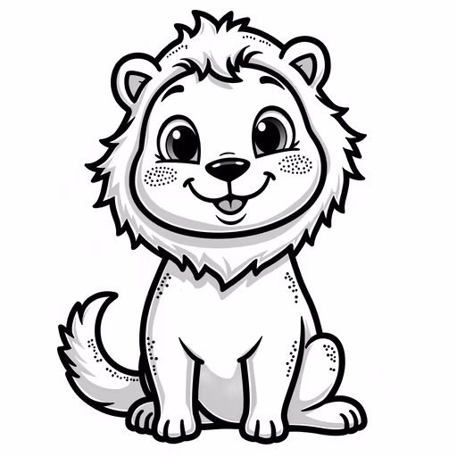 Cartoon Lion