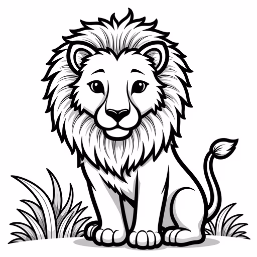 Cartoon Lion