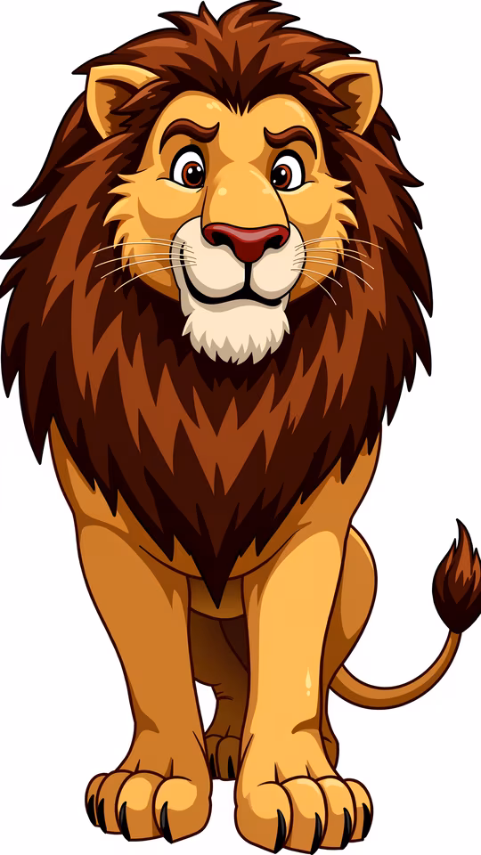 Cartoon Lion