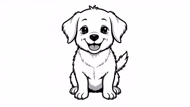 Cartoon Puppy