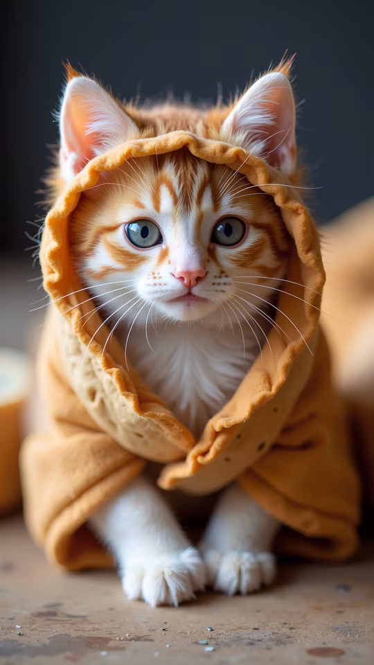 Cat in a Hoodie