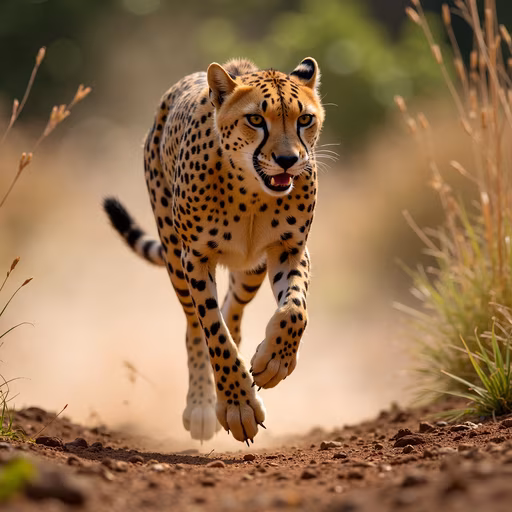 Cheetah in Motion