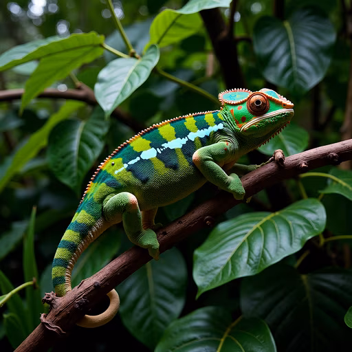 Colorful Chameleon