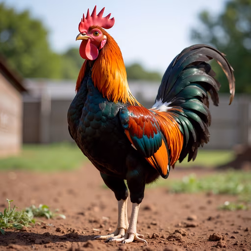 Colorful Rooster