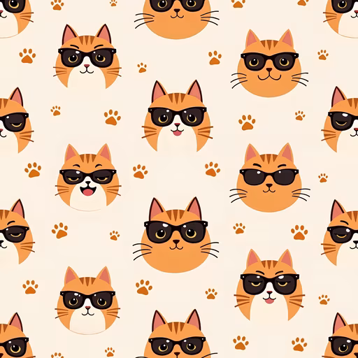 Cool Cats Illustration