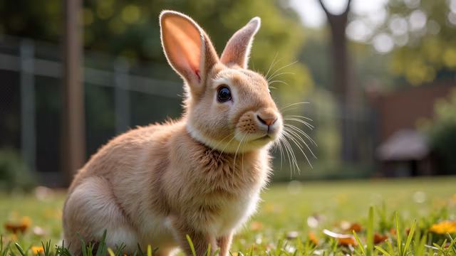 Cute Bunny in Nature