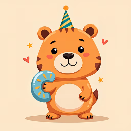 Cute Tiger Party