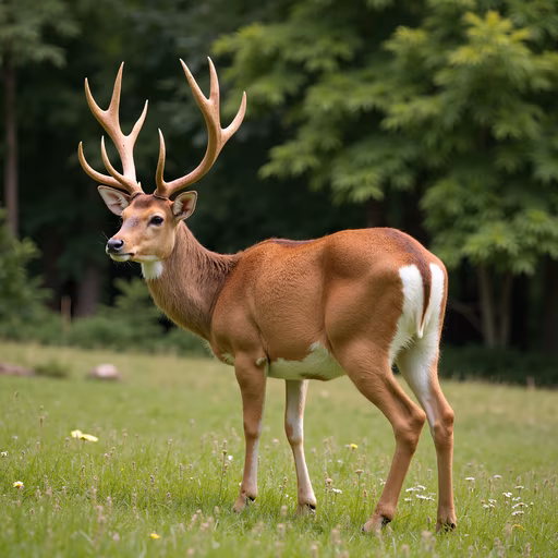 Deer in the Meadow