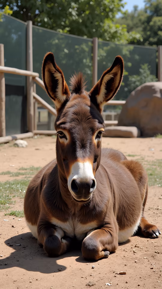 Donkey Resting